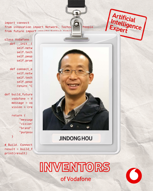 mihdaw's tweet photo. Vodafone doesn’t just connect people - we’re helping shape what comes next. 💡 Meet Jingdong Hou, one of our Inventors of Vodafone and discover his story here: https://t.co/gHcZief46D https://t.co/oLb6MvLvaX https://t.co/5jSE8I6jpv