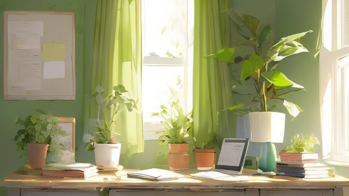 SelenaLockfw's tweet photo. Mi escritorio ideal para productividad: orden, luz natural y solo lo esencial. Así fluyen las ideas! https://t.co/9jeTeWwn9q
