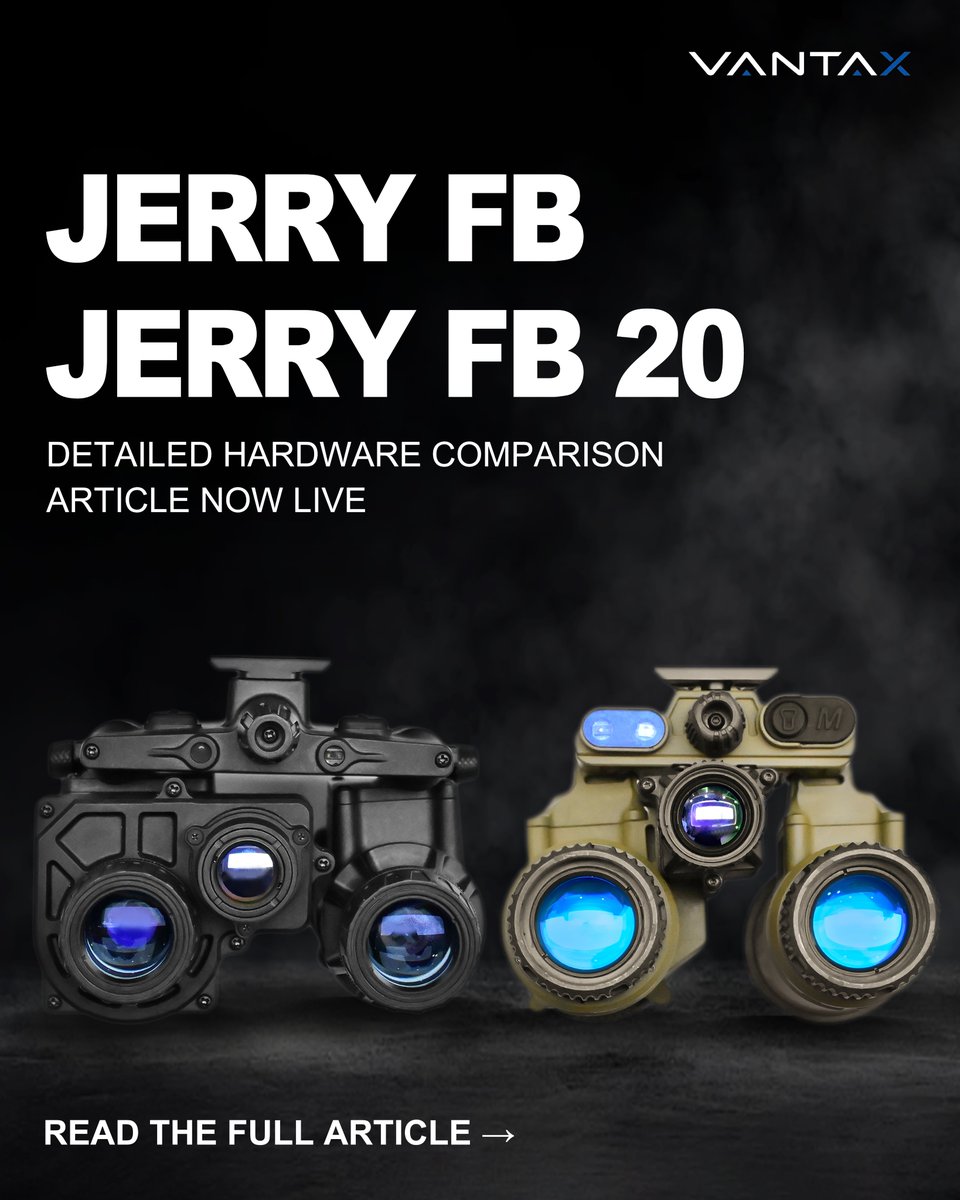 vantaxnv's tweet photo. Jerry-FB vs. Jerry-FB20: the full comparison article is now live. 

See exactly what changed:   https://t.co/S9CRtXsKFw

#nightvision #thermalfusion #jerryfb20 #fusionnightvision #thermalimaging #vantaxnv #infiray #iray #irmonster #nightvisiongoggles https://t.co/jZqm8LlsjT