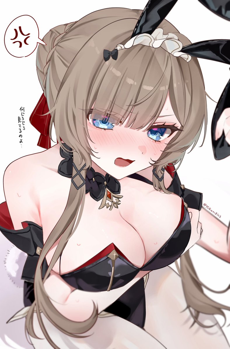 MikanX123's tweet photo. サンドローネ🐰
 #原神  #バニーの日 https://t.co/m1qgX9r94x