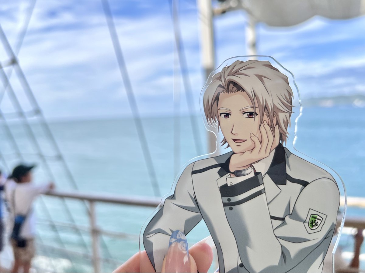 K_O9y's tweet photo. 瑛とクルージング🚢✨️海キレイだったー🌊 https://t.co/nyiYdm2fnD