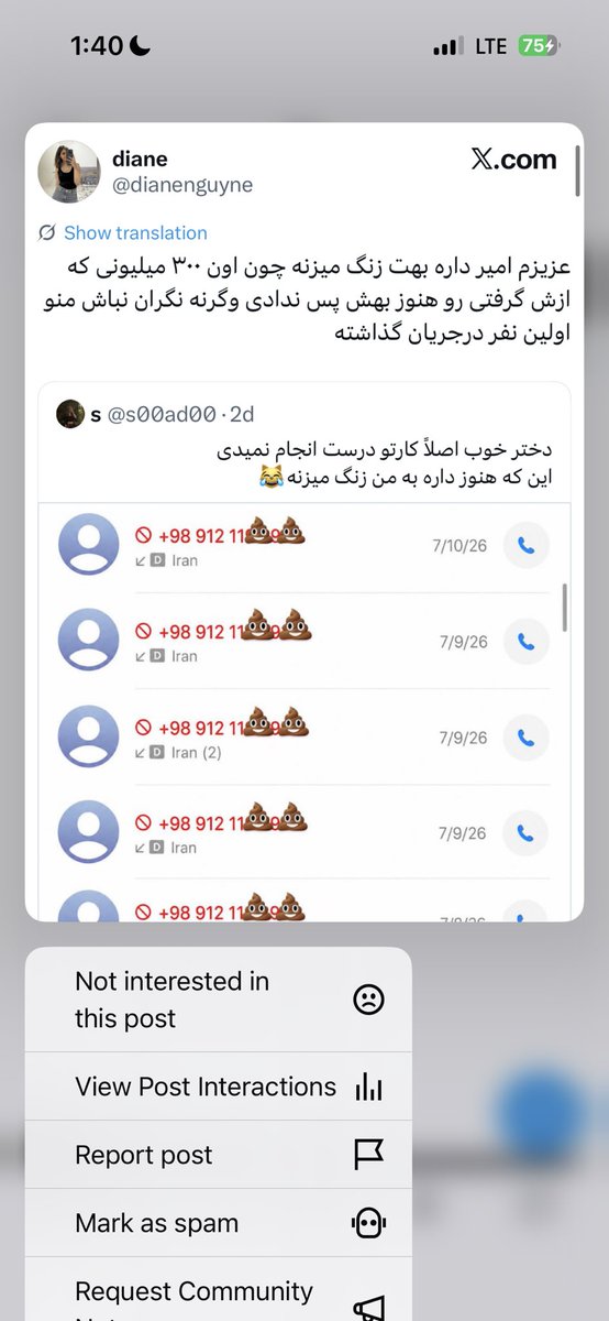 masalanpenhanam's tweet photo. ترو خدا کامنتش رو نخونید ناراحت میشید شدید https://t.co/Xu7zatLA4P