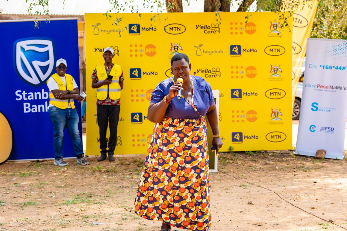 mtnug's tweet photo. The excitement is unmistakable
Big smiles. Big impact. 💛
Anna Namiti, LC1 Vice Chairperson welcomed the support coming to Karita and the difference it will make for families across the community.
#21DaysOfYelloCare #DoingForTomorrowToday
@mtnmomoug @mtnfoundationug @MTNGroup