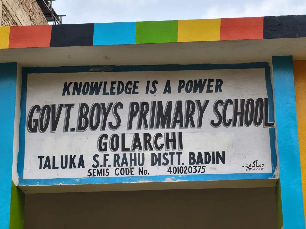 AbbdulsalamR's tweet photo. The School Specific Budget (#SSB) has been effectively utilized at Government Boys Primary School Golarchi, Taluka Shaheed Fazil Rahoo, District #Badin, to improve the learning environment and provide better facilities for students.
#SSBFunds #SchoolImprovement #SindhSchools https://t.co/lZAQBkcqTV