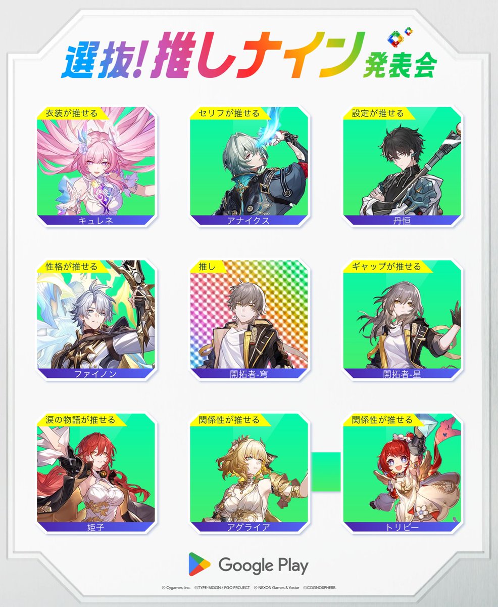 ngr9pc's tweet photo. #推しナイン発表会 https://t.co/63XnFbJm9g