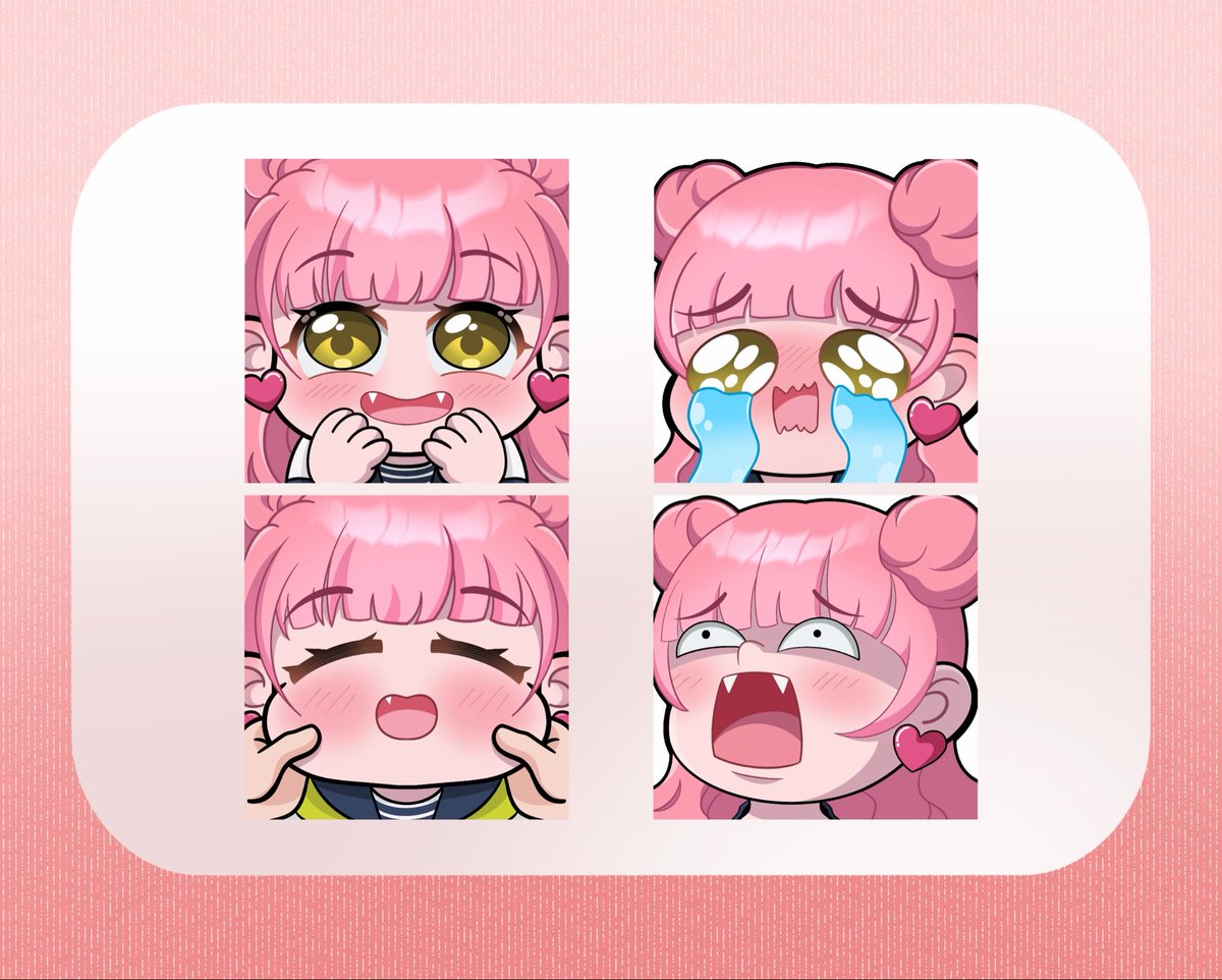 klepyon_'s tweet photo. Making 4 emotes of Miyu Suzuki from You and I Are Polar Opposites😉💕

#EmotesArtist #Emotes #Twitch https://t.co/oo99GKzcEV