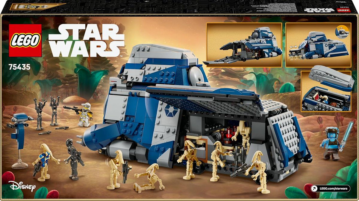 icklebricks's tweet photo. LEGO Star Wars 75435 Battle of Felucia Separatist MTT
SAVE £40 / NOW £99.99 / RRP £139.99
Amazon → https://t.co/1EzLkCu94b
.
Pricing correct at time of posting
.
#lego #ad #legodeals #giftideas #afol #legoinvesting #starwars #separatistMTT #clonewars #Droids https://t.co/WdUYW4vPP8