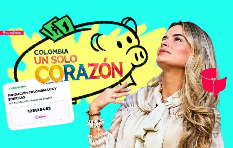 MujeresPhoenix's tweet photo. @CaracolRadio Si fuera Verónica Alcocer. Este sería el tema..👇
 Ayudas que recoge la primera dama van a parar a su propia fundación
(20/08/2026)
La organización fue creada el 7 de julio de este año, cuando Abelardo De la Espriella ya era el presidente electo. https://t.co/EBQl0DmhAR