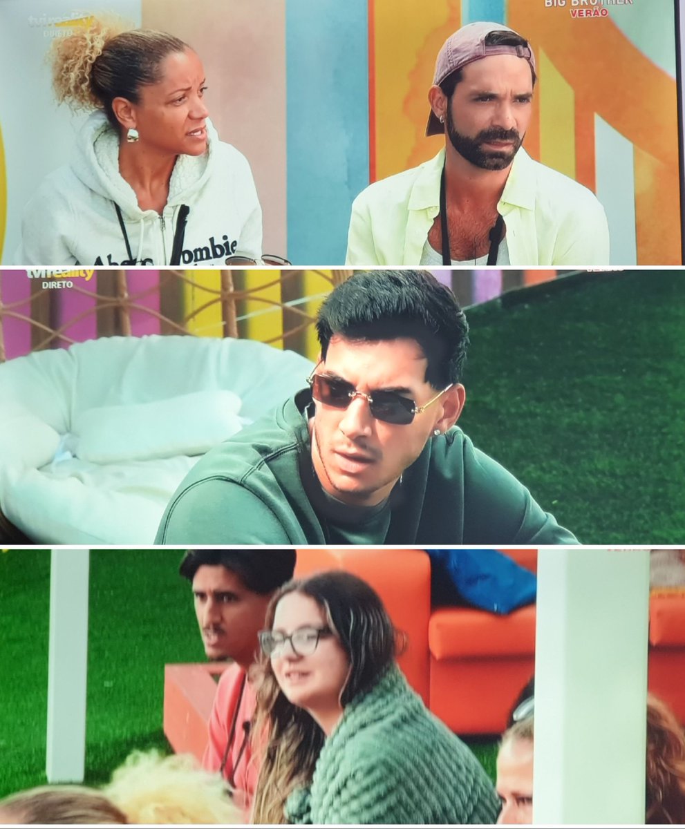DramaEmDireto's tweet photo. Quando foi que a Sara pediu à Tatiana para alimentar o assunto dela com o Nuno? #bbtvi https://t.co/H4Zpd3rDaU