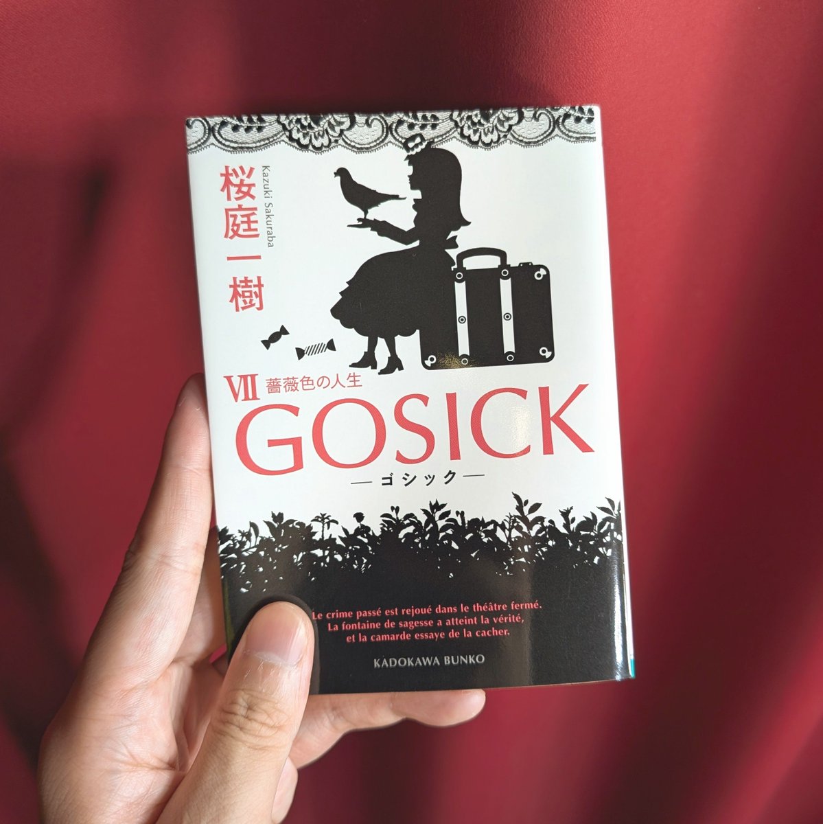 k__quartz's tweet photo. 『GOSICKVII―ゴシック・薔薇色の人生―』
桜庭一樹／著

#本 #読書 #読書記録 https://t.co/06uvy026rf