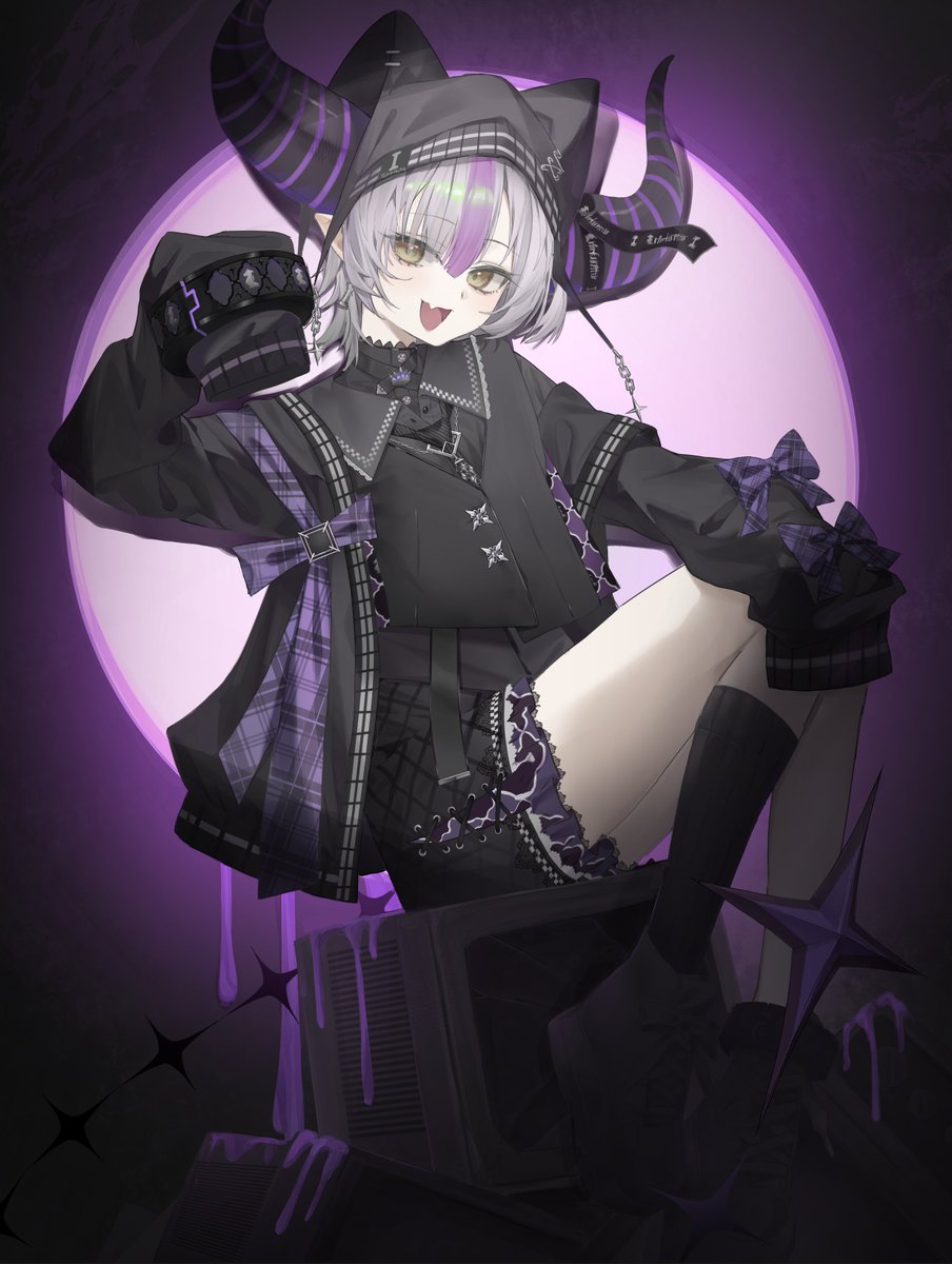 2baki0904's tweet photo. 新衣装よき
 #laplus_artdesu https://t.co/kNzlQl5eCs
