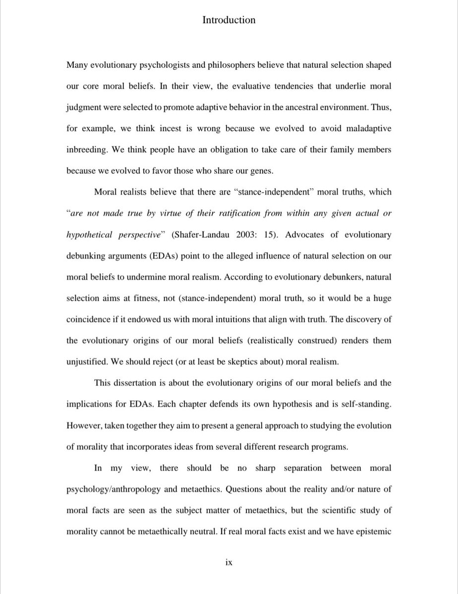 ISASaxonists's tweet photo. Why does Cofnas' PhD introduction read like he was unsupervised? Why did no one ask him why he was making (unsupported) claims without references? And who is "our" in the very first sentence? "Our" in the West? "Our" as in in his field? "Our" as in the reader? 
And who is "WE"? https://t.co/FqRZy5mpSl
