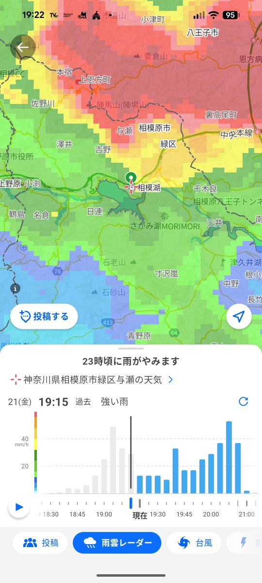 maha's tweet photo. これは明日も22℃台かな。。 https://t.co/mkARzbtH9F