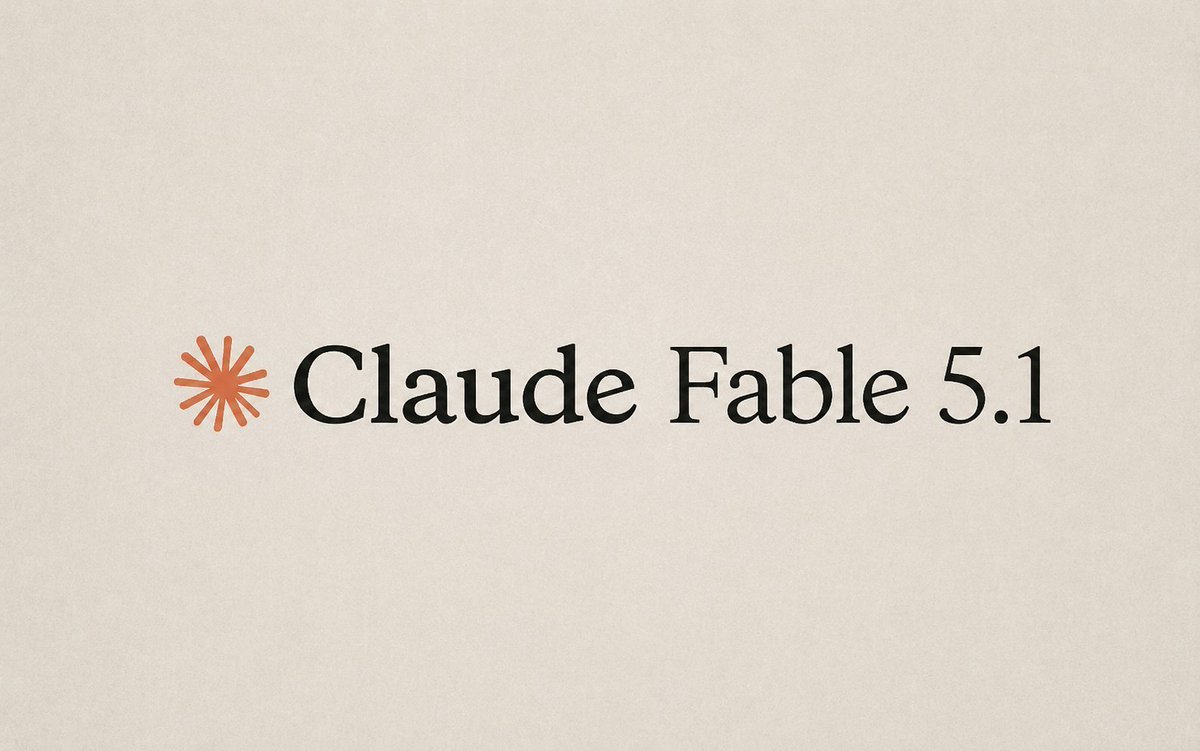 MehdiCade's tweet photo. 🚨Fable 5.1 Leaks 

Anthropic may be preparing its next frontier upgrade  and it could arrive sooner than expected

> Fable 5.1 is already in beta/red-team testing
> A wider rollout could happen in August
> Pricing may remain the same as Fable 5
> Major gains in long-horizon reasoning and autonomous coding
> Stronger agentic workflows and multi-agent capabilities
> Security evaluations remain a major focus
> Could launch ahead of GPT-6 Astra

The AI race is heating up 🚨🧠