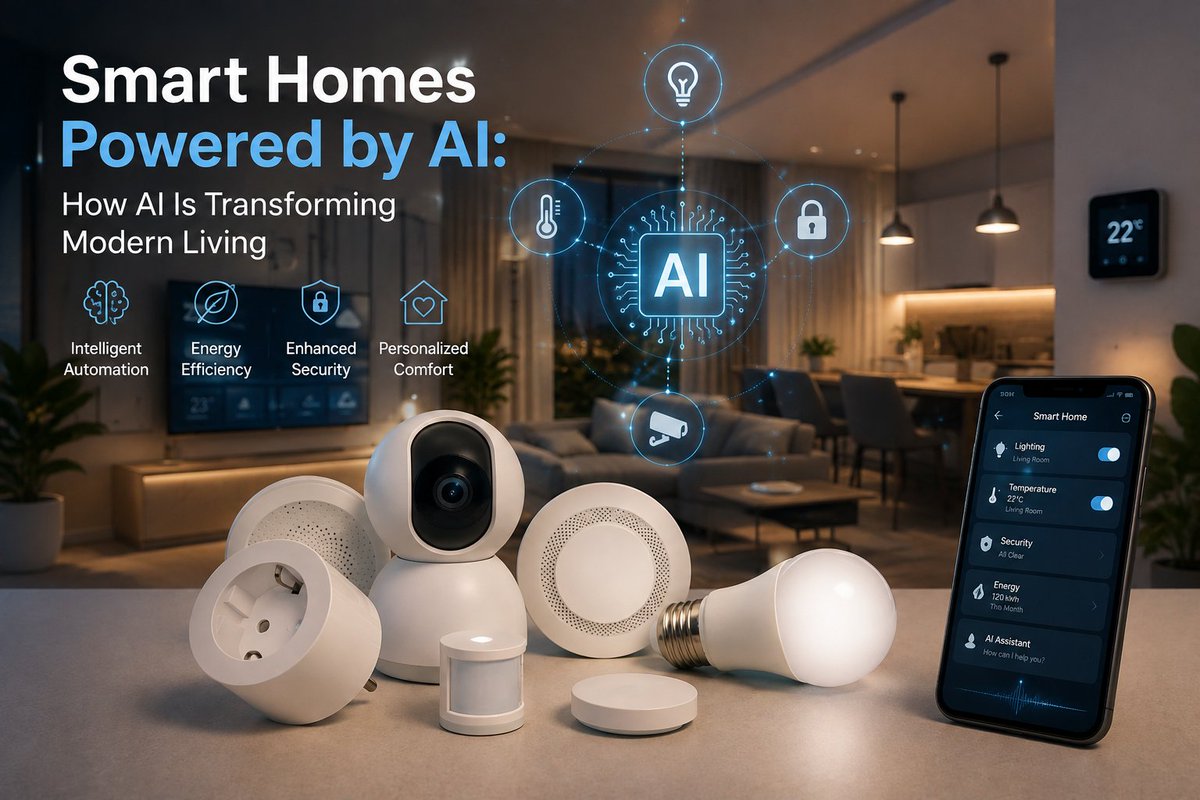 BNFP2024's tweet photo. Smart Homes Powered by AI: How AI Is Transforming Modern Living
https://t.co/nz7XMYRCO9 https://t.co/qNlvMFp3Hu