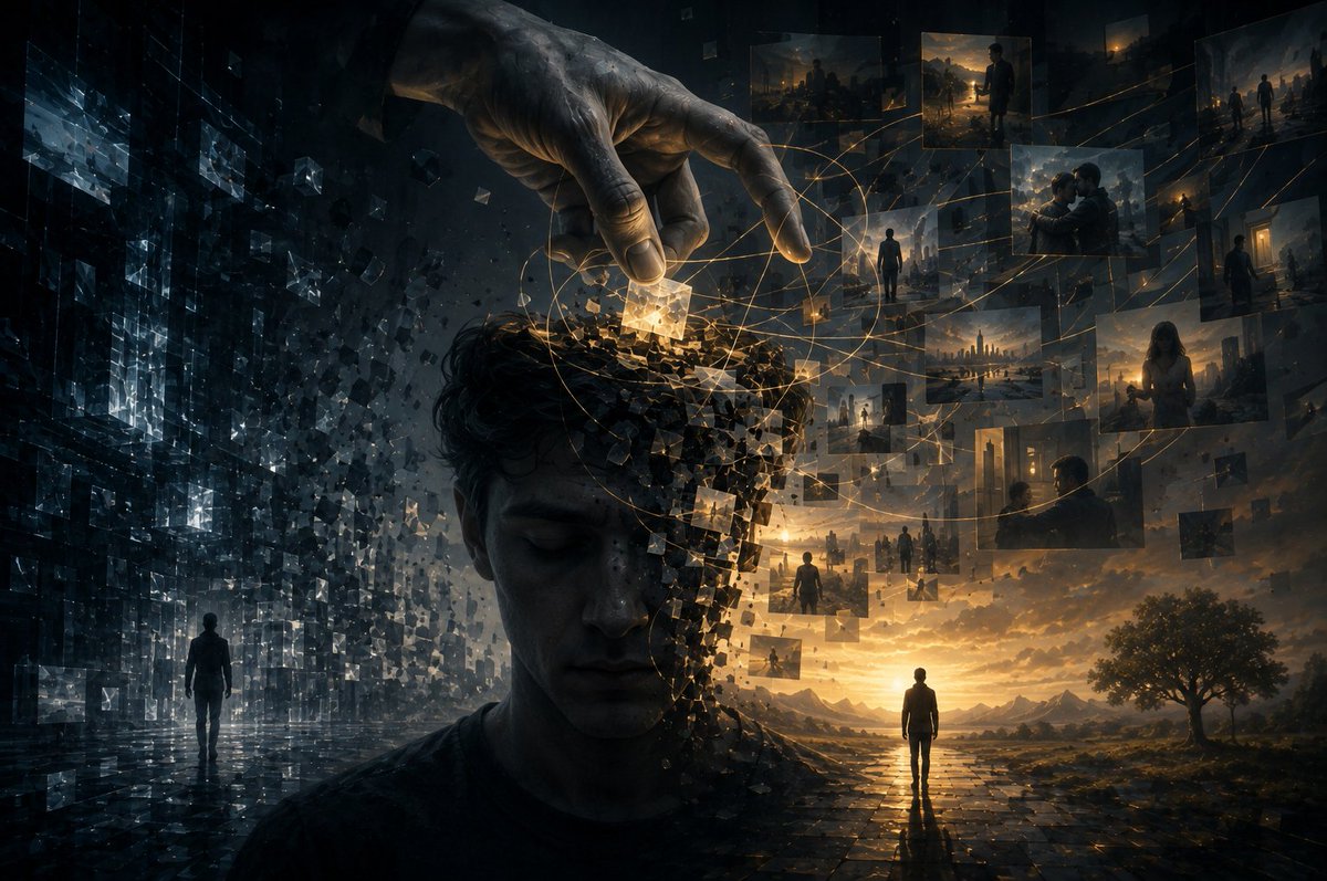 Simulation_Wiki's tweet photo. What if the Matrix doesn't control reality?
What if it only controls...your memory of reality?

Because if you can change what someone remembers, you don't need to change the world.
👇 https://t.co/cZJjFe3vtc