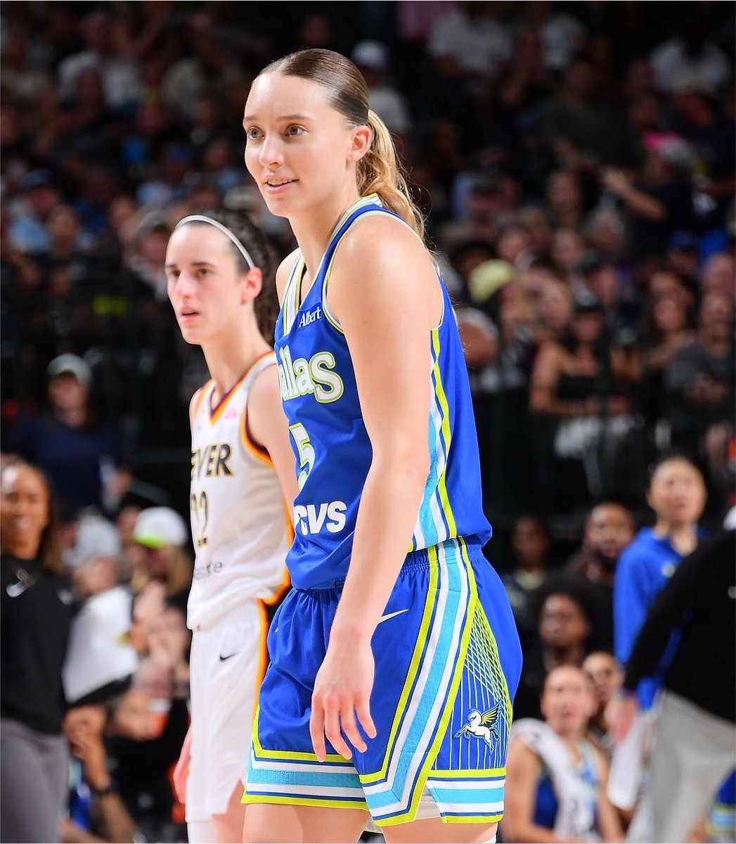 trendyhoopstars's tweet photo. Paige Bueckers finished with 13 points and 8 assists with zero turnovers in the Dallas Wings’ previous win over the Indiana Fever, and she is now just two assists away from becoming the fastest player in WNBA history to reach 1,400 points and 400 assists.

It wasn’t the best shooting night for the second-year superstar, who entered the game averaging (23.8) points, (6.3) assists, and (2.4) steals over her previous four games, but she still found ways to make an impact. Her timely playmaking directly led to 19 points for Dallas, helping Awak Kuier reach double figures while also setting up Arike Ogunbowale throughout the game. Nearly 40% of Ogunbowale’s points off made field goals came from Bueckers assists. And that’s without even mentioning Jessica Shepard’s unreal 20+ point first-half performance.

That’s the type of game Dallas needs. Bueckers doesn’t have to carry the entire scoring load every night if the players around her consistently step up. The Wings also got nine points from their bench, though the unit shot just 2-for-10 from the field.

That was the final top-eight opponent Bueckers and the Wings will face during the regular season. Dallas now has two signature wins apiece over Indiana, New York, and Las Vegas.

After a brutal seven-game stretch in which Dallas faced a top-eight team six times, the schedule finally eases up. The Wings will close out the regular season entirely against teams outside the top eight.

That could be huge for Dallas, which is (14-1) against non-top-eight teams this season. If the Wings can take advantage and win their next seven games, they could put themselves in position to avoid a first-round matchup with Minnesota or Golden State—two teams they haven’t been able to beat this season.

This final stretch could also be historic for Bueckers. Not only does she have an opportunity to record the most points by a player through their first two seasons in WNBA history, she also has a chance to help Dallas set a new franchise record for wins.

We’re predicting a top-five finish for Bueckers in scoring and a top-five finish for Dallas in the standings, which would cap off a historic season for Bueckers and the Wings. ✨