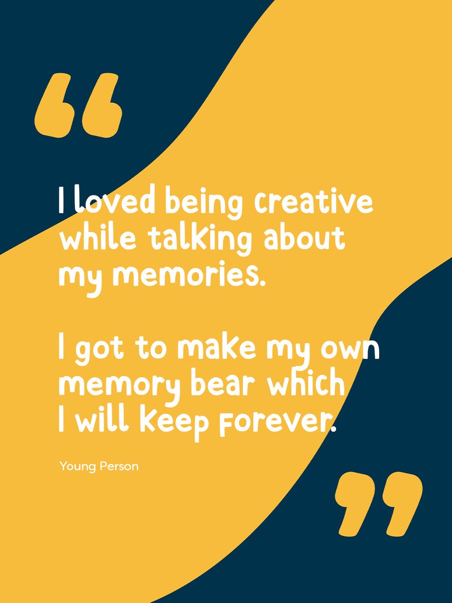 A yellow and blue wave tile with the quote mentioned in the post