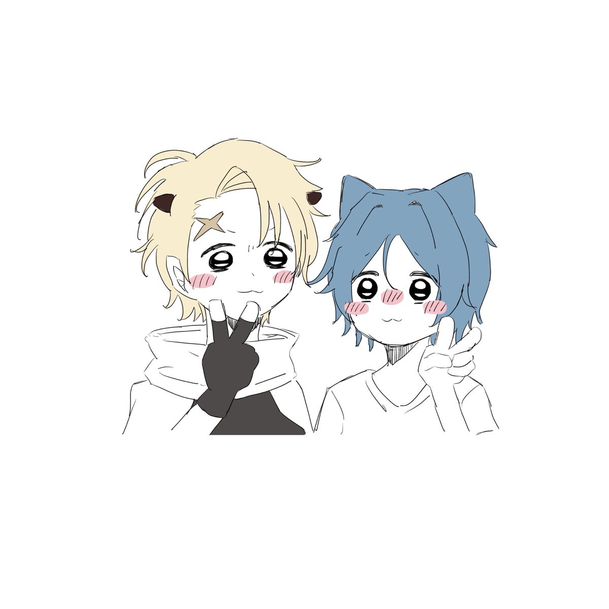 kaisoys's tweet photo. ⚠️擬人化　ハチラコ

ダイソーのやつかわいい https://t.co/eaZEnn1VIE