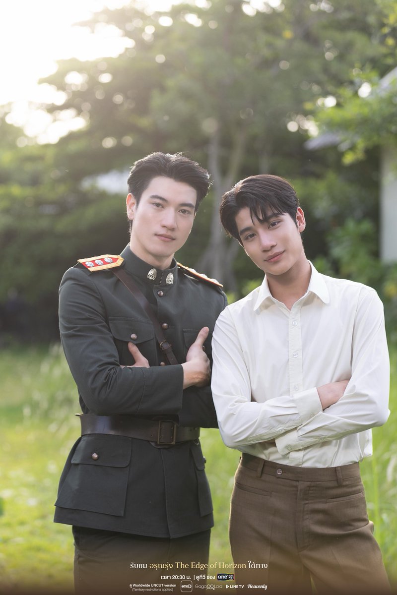 ArunRungTH's tweet photo. ภาพเบื้องหลัง อรุณรุ่ง The Edge of Horizon EP 9
[Sunrise Version]

ทุกวันเสาร์ เวลา 20:30 น.

รับชมทาง
📺 20:30 (GMT+7) | ดูทีวี ช่องวัน 31 (Thailand only)
🌎 21:30 (GMT+7) | ดู Worldwide UNCUT version : oneD, GagaOOLala, Heavenly, Line TV 
(*Territory restrictions applied)

#อรุณรุ่ง #TheEdgeOfHorizon
#อินองศา #InnOngsa #ช่องวัน31