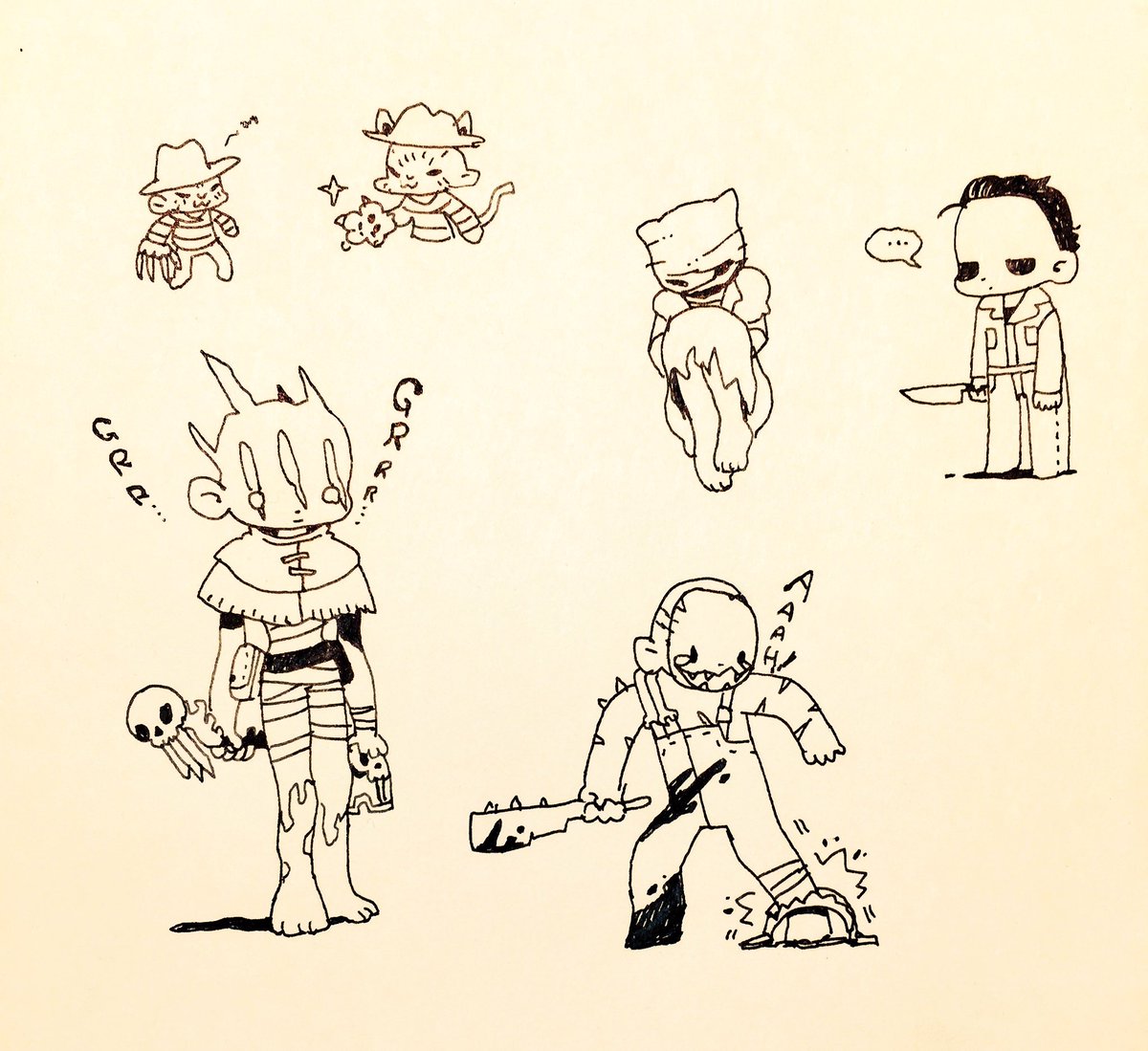 hallu_dolciume's tweet photo. いつかの✒
#dbd https://t.co/9c63tGb3av