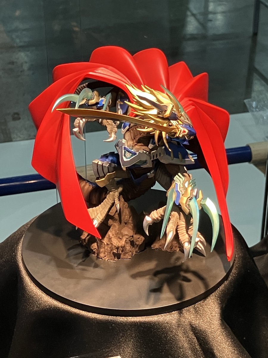 t2duema's tweet photo. 本日より開催の「デュエル・マスターズ 25周年ツアー」
神奈川会場にて、

エクスプラス【CREATURES CHRONICLE COLLECTION】
第1弾《蒼き団長 ドギラゴン剣》の塗装見本を
最速展示中！

写真撮影もOK！商品の詳細は近日公開予定！
ご期待ください。

#デュエマ25周年
#エクスプラス　#少年リック https://t.co/ridKZ9sxS8
