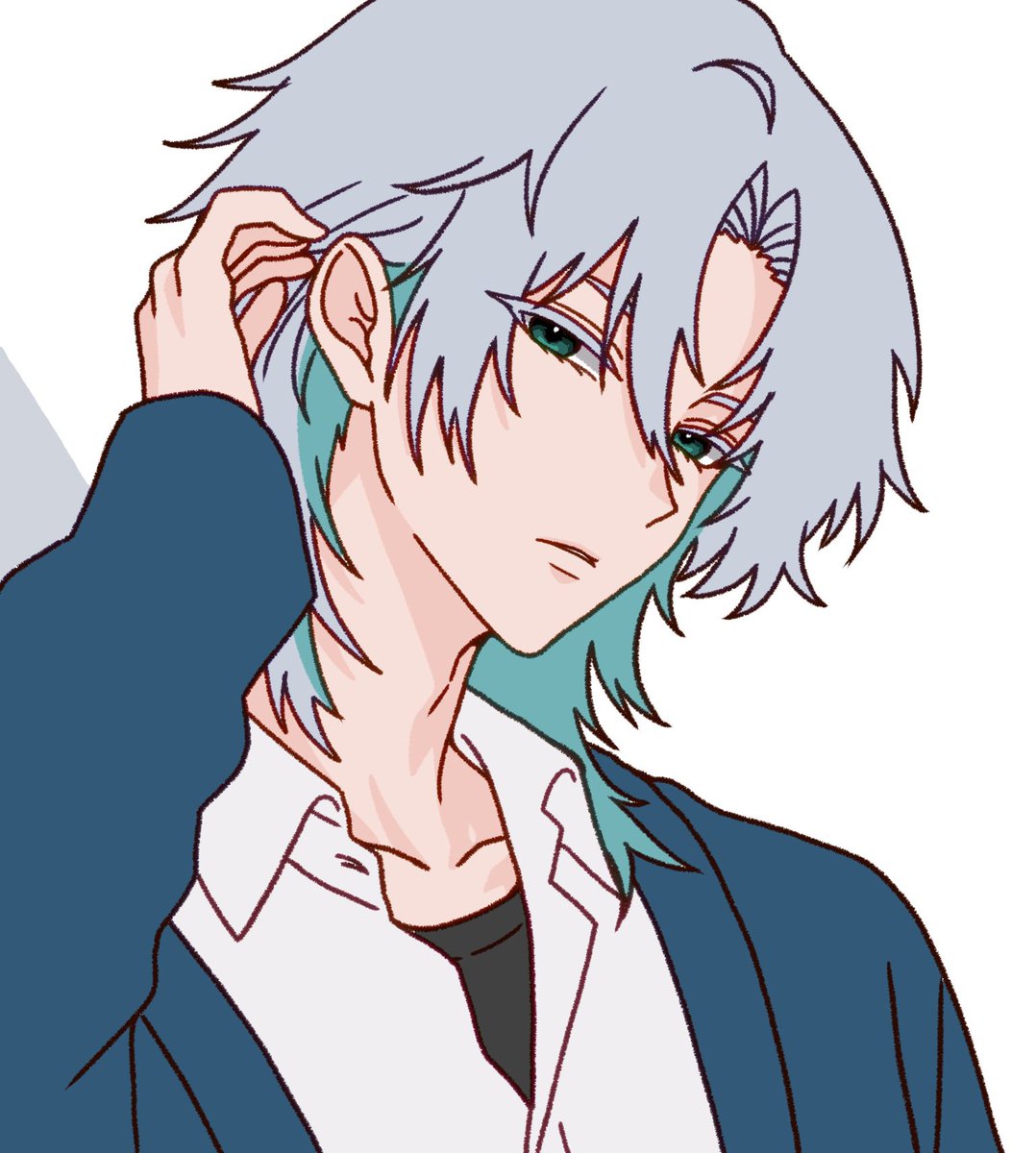 Mamu64d's tweet photo. さらに最近の絵です、構図が一緒😭😭😭 https://t.co/dIWdLwRMa1