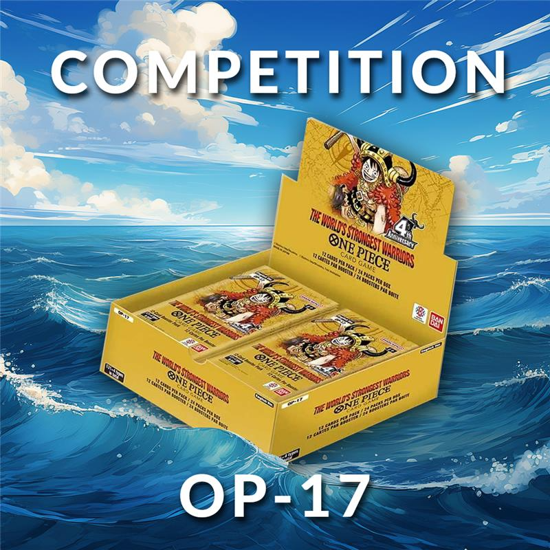 TGCCollectables's tweet photo. 🚨 COMPETITION TIME! 🚨

To celebrate the launch of One Piece: The World's Strongest Warriors (OP-17) next week...

We're giving YOU the chance to WIN a Booster Box!

It's one of the biggest releases of the year so you KNOW you'll want to be in here!

TO ENTER:

🫵🏼 Follow us and repost!
✍🏼 Tell us your favourite Anime/Cartoon and why?!

ENDS:

Thursday 27th August at 12pm! ⏳