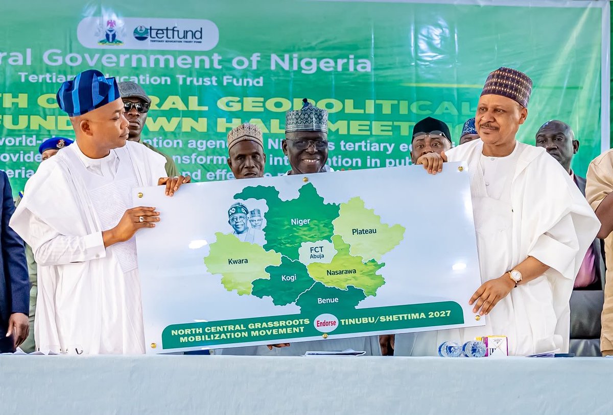 HMMohammedIdris's tweet photo. We were in Lokoja yesterday for the 2026 Tertiary Education Trust Fund @TETFundNg North Central Zonal Town Hall Meeting. In attendance were the Governor of Kogi State, Ahmed Usman Ododo; former Governor, Captain Idris Wada; Chairman of the Board of Trustees of TETFund, Rt. Hon. Aminu Bello Masari, and other dignitaries. 

The Federal Government’s investment in tertiary education through TETFund is unlocking vast agricultural, mineral, energy and economic potential in the North Central zone, and across the entire country.

For 2026, TETFund has allocated approximately ₦2.53 billion to each public university, ₦1.87 billion to each Polytechnic and ₦2.06 billion to each College of Education.

These are not simply budgetary figures. They represent laboratories that can be equipped, lecture halls that can be built, libraries that can be modernised, research that can be supported and students who can learn in better environments.

TETFund is also complementing other impactful interventions like the Nigerian Education Loan Fund @NELFUND, all aimed at expanding access and opportunities for young Nigerians. Because education is not only an economic investment; it is also an investment in national security and social stability.