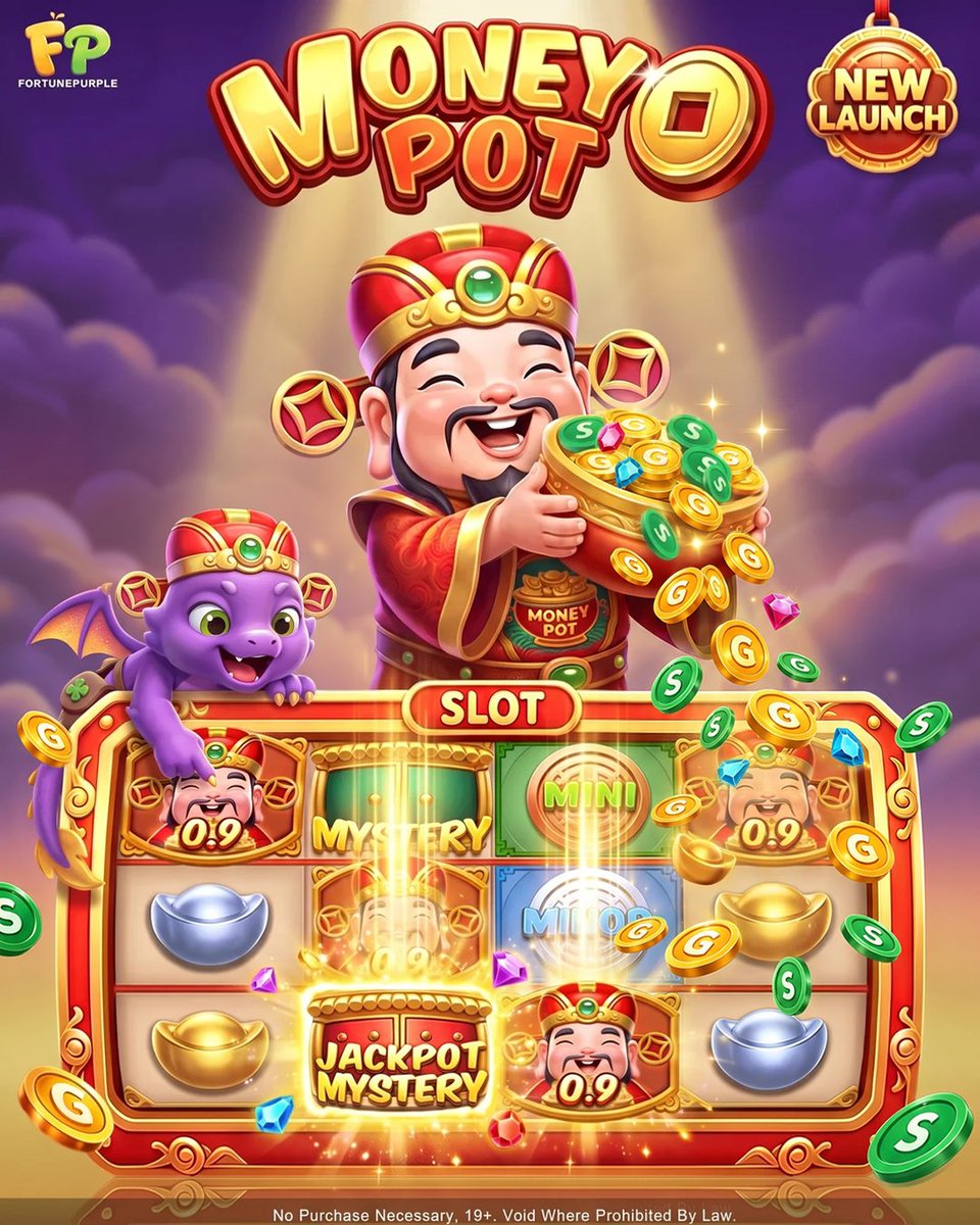 FortunepurpleFP's tweet photo. 💰🧧 Fortune is calling in Money Pot Hold & Win!
Gold and silver ingots, Mystery symbols, treasure piles, and Grand, Major, Minor & Mini Jackpot icons are lighting up the reels. 🏮✨
Click the link to register and claim our exclusive official fan rewards! ➡️：
[https://t.co/i0gDLd6Ykg ]