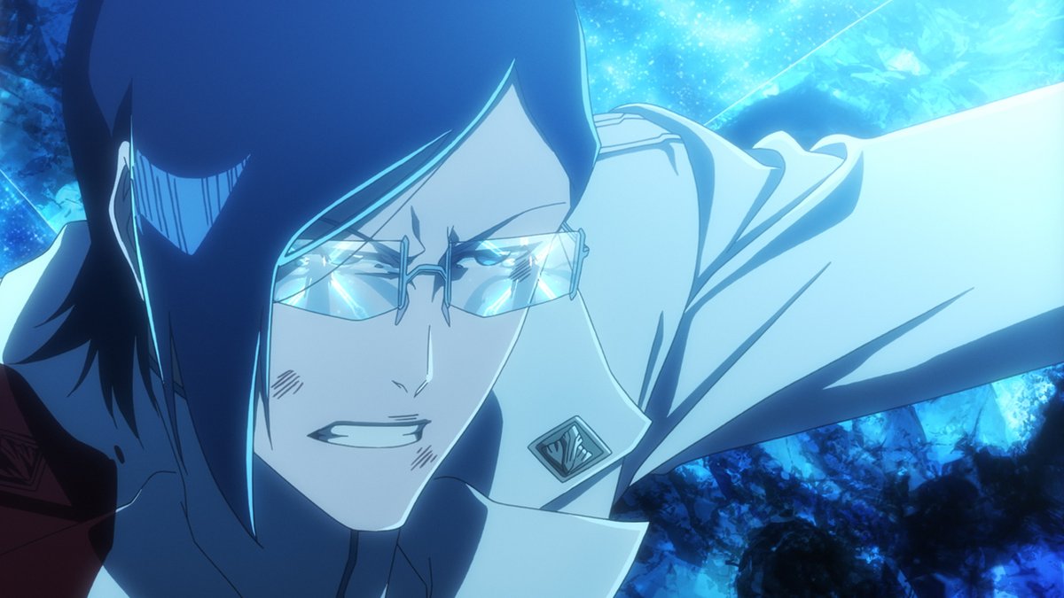 BLEACHanimation's tweet photo. ||◤ 先行カット＆あらすじ公開 ◢||

✦#𝟒𝟓「𝐃𝐄𝐅𝐄𝐍𝐃 𝐘𝐎𝐔」
https://t.co/HnT8xelyXz

脚本・絵コンテ・演出：田口智久
総作画監督：小松原聖
作画監督：椛島洋介、冨永 一仁、
中智あすか、片山貴仁、長谷川亨雄、
明石兵悟

📺8/22㊏23:00テレ東系列にて放送

#BLEACH_anime #BLEACH https://t.co/uVN0HBKGrg