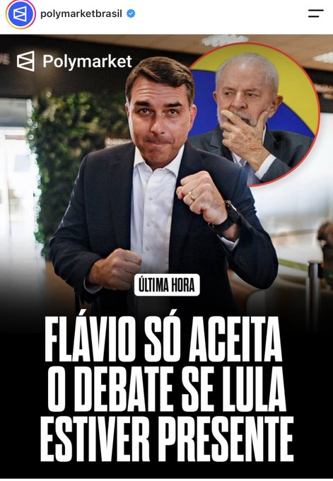 nelsonpaffi's tweet photo. @FlavioBolsonaro está corretíssimo.
Para quê virar boi de piranha para um grupo de candidatos que, juntos, não chega a 6%? https://t.co/3PdM8o2KdX