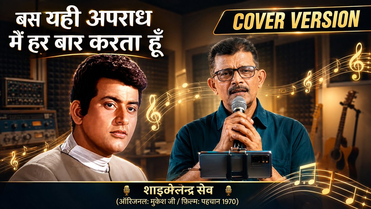 ahmadullahalii's tweet photo. Bas Yahi Apradh Main Har Baar Karta Hoon | Cover Version | Shailendra Save

Subscribe karo guys https://t.co/l0siURKKiF 
Kaka ko support karo guys 👍 https://t.co/xCGTqk19l0