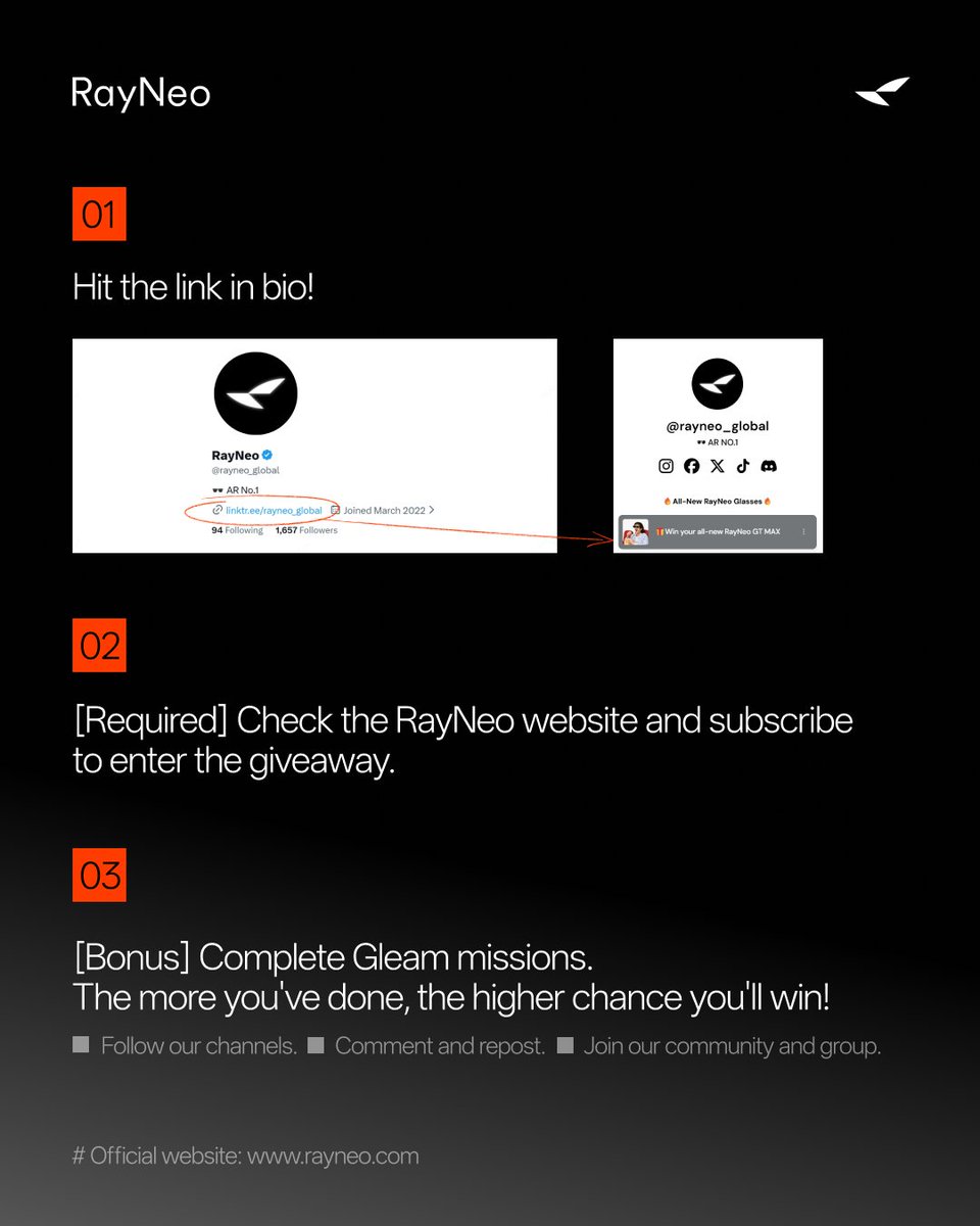 rayneo_global tweet picture