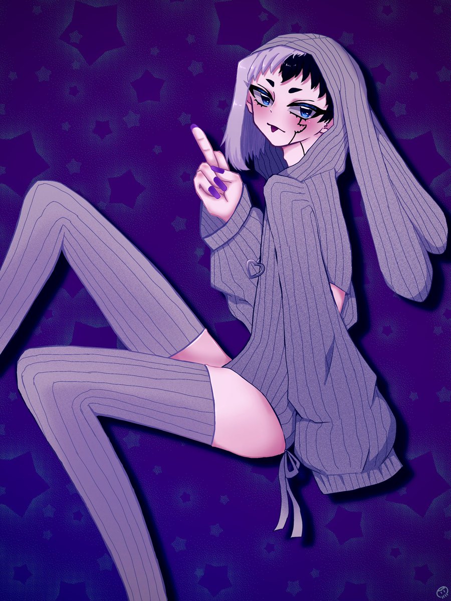 minto_sigure12's tweet photo. バニーの日🐰🃏

⚠️捏造衣装⚠️ https://t.co/2VW5FIeztu