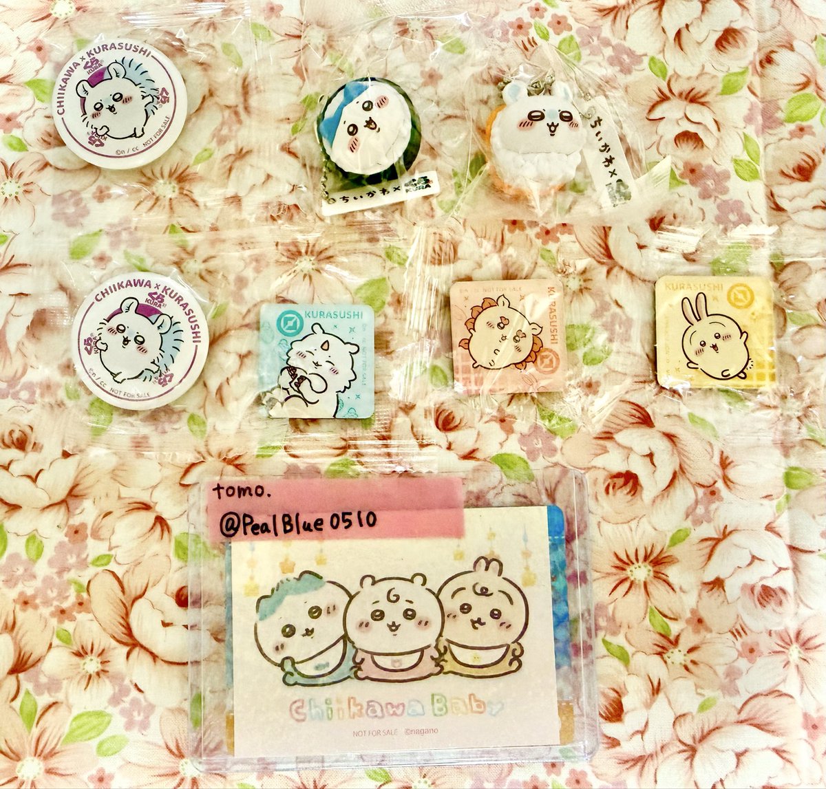 PerlBlue0510's tweet photo. 【交換】ちいかわ くら寿司 コラボ ビッくらポン

譲 →フィギュア･･･ハチワレ、モモンガ
缶バッジ･･･モモンガ2
マグネット･･･うさぎ、シーサー、あの子

求→フィギュア うさぎ

コンプ目的に求めております。
都内手渡し、郵送希望。
検索からもお気軽にお声掛け下さい🙇🏻‍♀️ https://t.co/fsVTeWhmj9