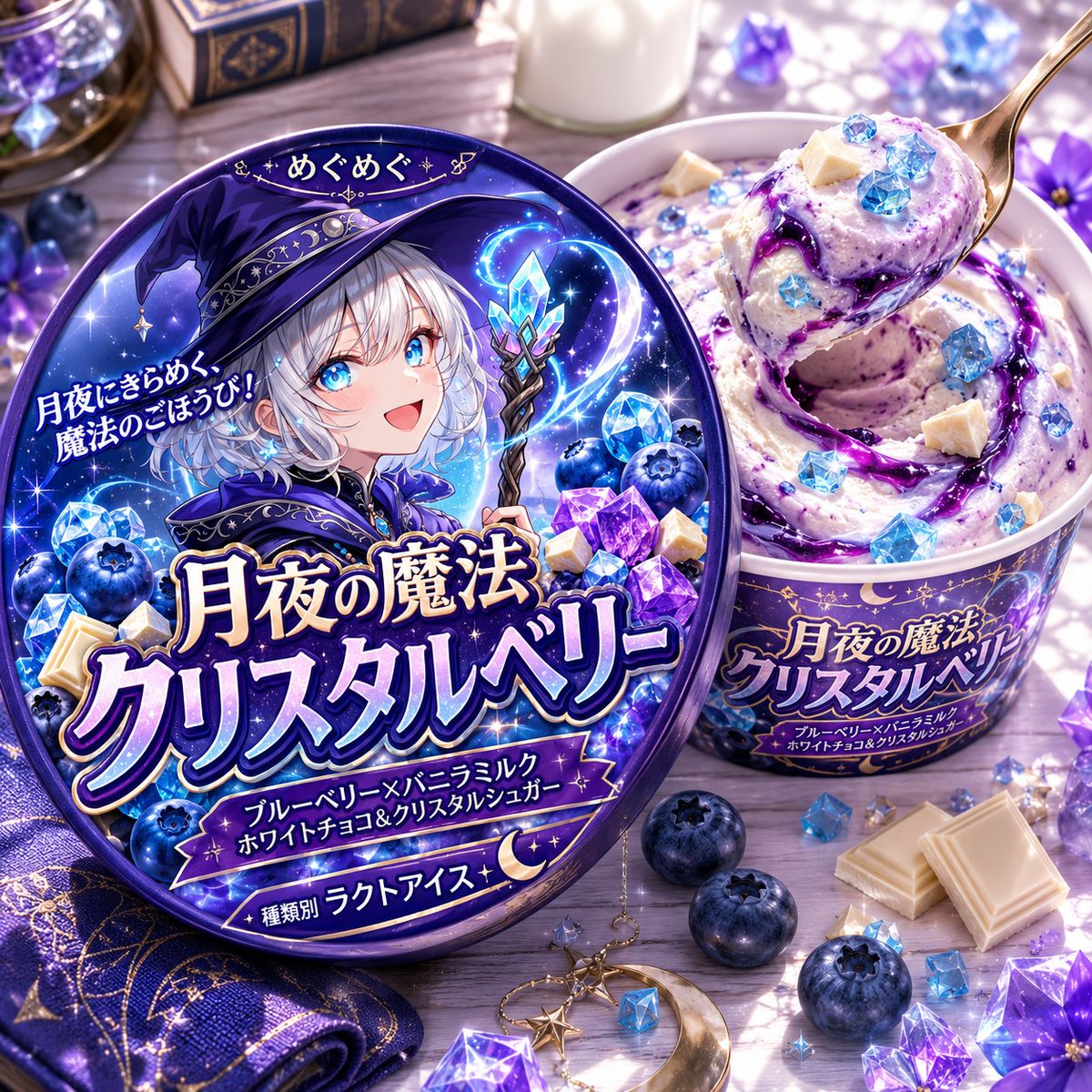 twt_cybercat's tweet photo. 今回の #ぷろんぺち は~!
🍨オリジナルアイスメーカー🍨
この夏にたくさん食べたアイス!
あなたのオリジナルフレーバーを
作れちゃいます✨
⏩画像添付&プロンプト貼り付け!
好きな名前を入力してね✨
きっと食べたくなるあなたの
アイスが見つかるはず!!
ぜひ試してみて!プロンプトは👇 https://t.co/6NWZg5uYUa