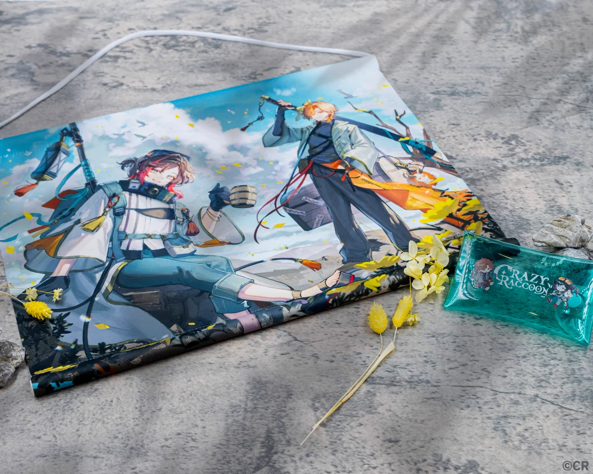 Crazy Raccoon タペストリー 3種セット TAPESTRY – CRAZY RACCOON