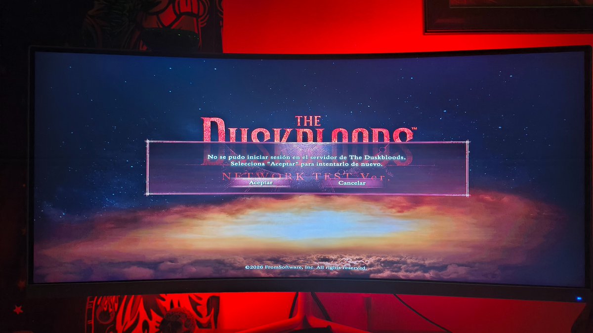 0mar_uchan's tweet photo. @fromsoftware_sp Time for the new network test? https://t.co/XJGe1JQmdy