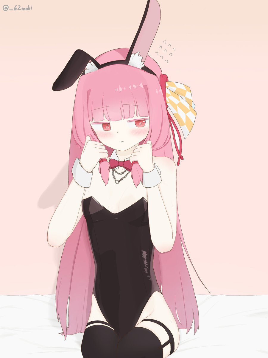 _62moki's tweet photo. バニーの日らしいですね！！！
選ばれたのは茜ちゃんでした(ルーレットで決めた) https://t.co/tft93zhzKb