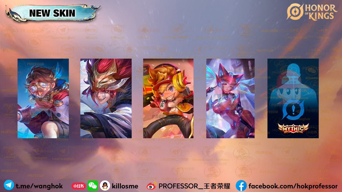 Hokzinhos's tweet photo. Novas skins chegando no global 

Sc. Professor https://t.co/TAjGrIxd0S