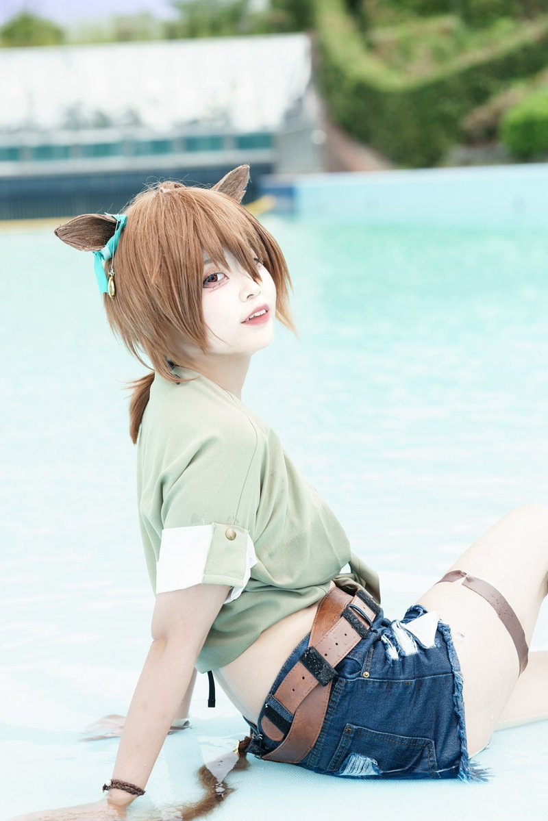 kura_ha_s2's tweet photo. Cosplay
ウマ娘 / アグネスタキオン
.
.
🏖☀️
.
.
📸@akakusya ｻﾏ https://t.co/BtAiPfN7Nq