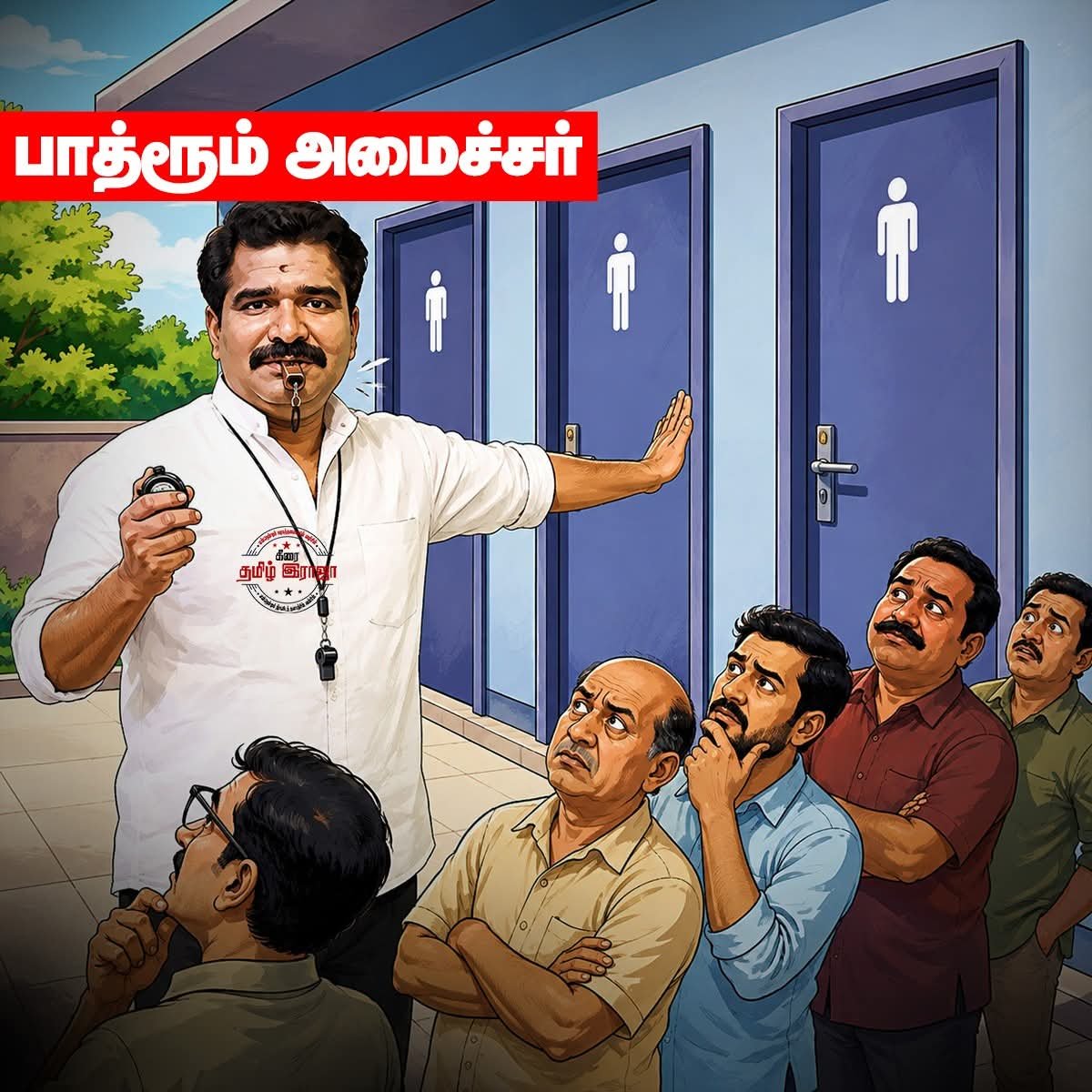Devakavi2017's tweet photo. மாண்புமிகு 
பாத்ரூம் அமைச்சர்... 🥳

#TVKFails @highlight https://t.co/DvN53Chs9o