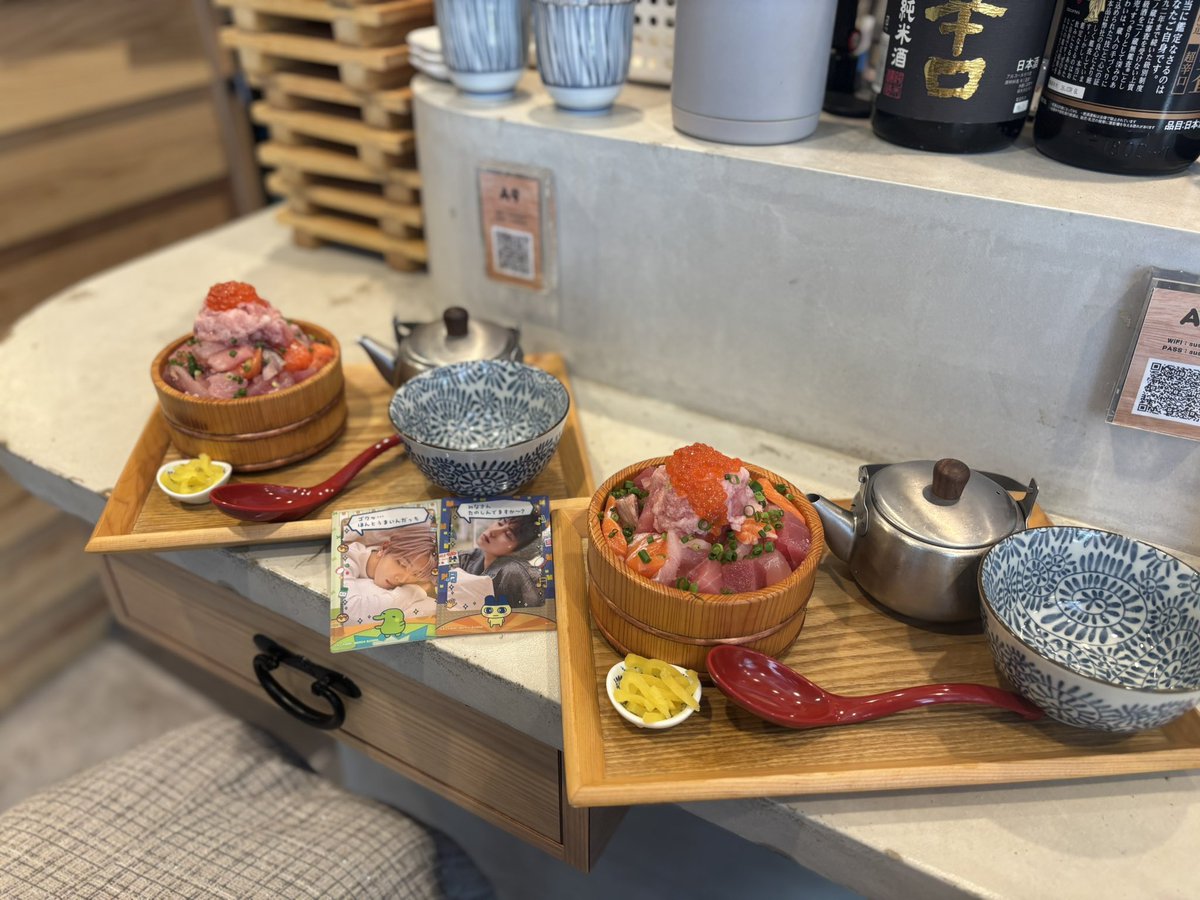 06l438's tweet photo. バズってた海鮮丼食べてきた（ᐢ･ω･ᐢ）⤴️💕 https://t.co/OU4JnL0q5z