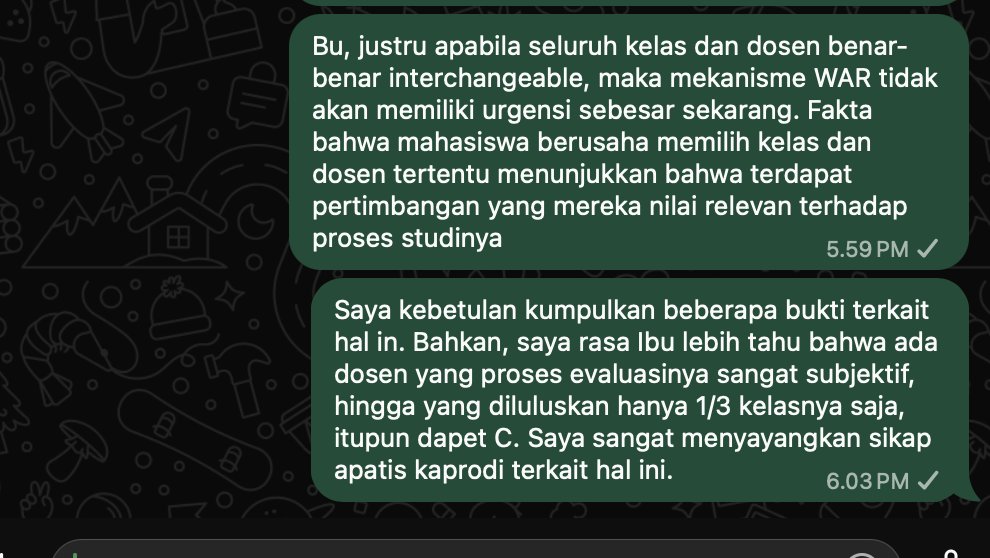 AbsenManual's tweet photo. "semua dosen sama aja" 
mereka tuh ngecek EDOM gasi, ga cukup? 
harus ada petisi dulu? pas ada yang lapor malah digaslight "emang anaknya yang kurang rajin". https://t.co/skauWdWFWr