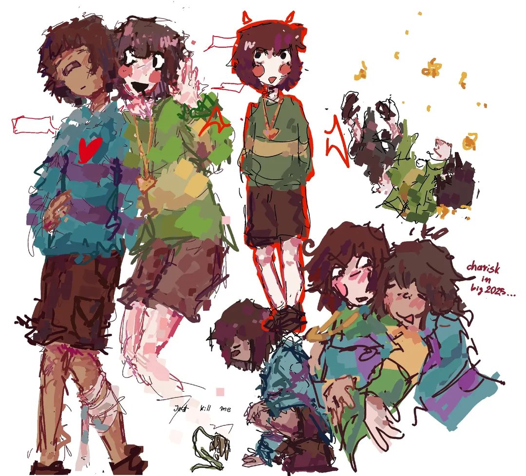 rinarulezz's tweet photo. My artstyle used to be so squiqqly what the hell happened (old art) https://t.co/H26jOmBorW