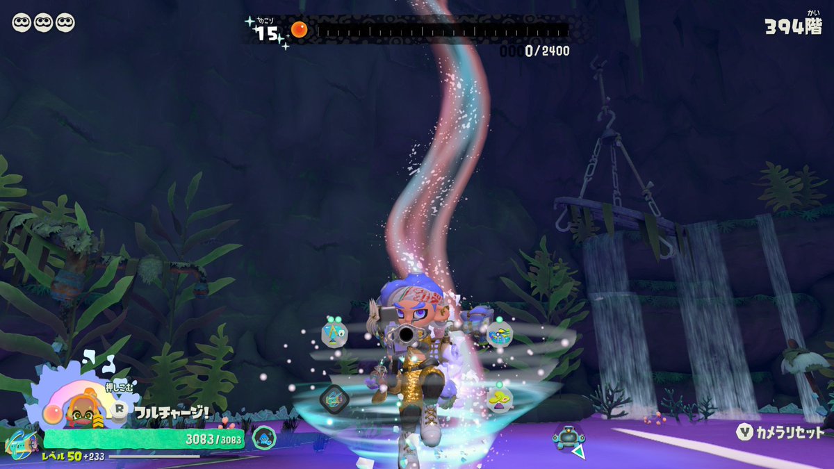 STP_YOSSY's tweet photo. なんかポーズしてるから
撮っちゃった📸
#NintendoSwitch2 #SplatoonRaiders #スプラトゥーンレイダース https://t.co/tjh9qyzf07