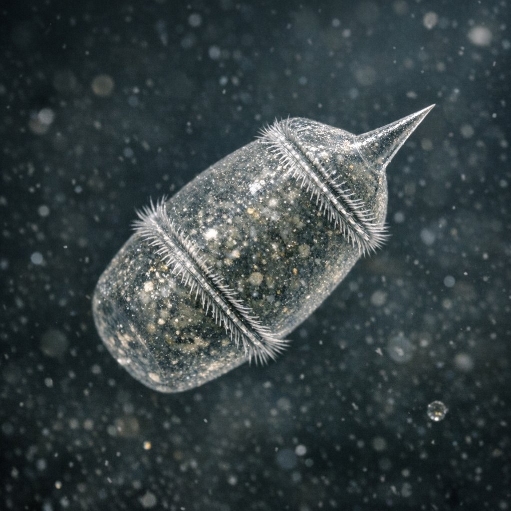 ebaaaay1's tweet photo. Didinium: a 0.1 mm barrel that spears and swallows prey twice its size - whole. The pond has monsters too. https://t.co/5nLP8vFfe9