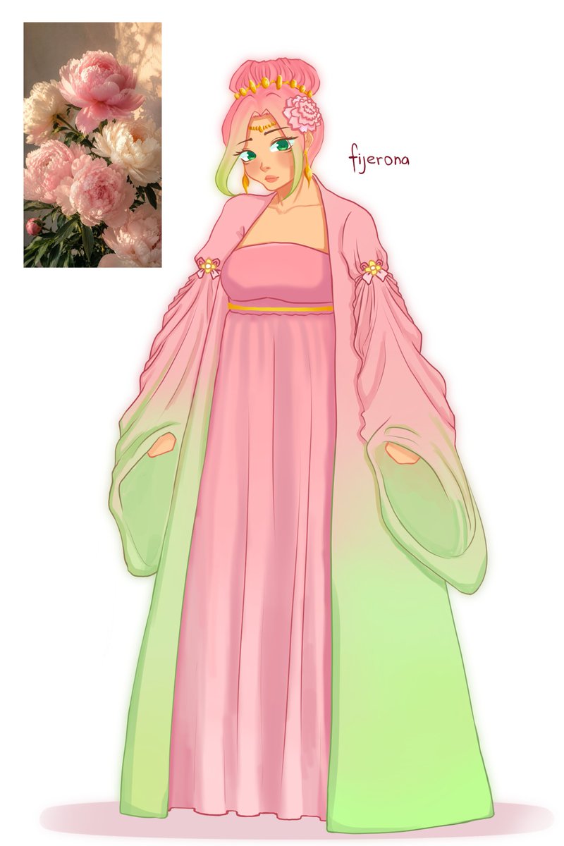 fijerona's tweet photo. Humanization of the peony 🌸

#art #drawing #peony #artwork #humanization #digital #digitalart #artist #draw #рисунок #пион #хуманизация https://t.co/y7R7XrGxU2