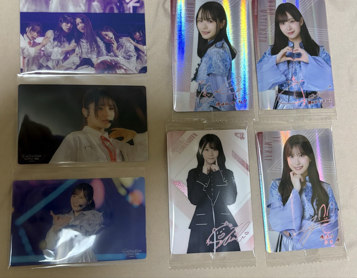 ym_53's tweet photo. 櫻坂　生写真　クリアカード　ローソン　トレード　取引
【譲】写真1.2.3
【求】画像4

谷口優先
レート考慮お願いします🙇‍♀️
石森セミコンまとめてもらっていただけると助かります。なるべく同種同士

郵送   9/10ミーツフェス https://t.co/ALG5ciKmm7